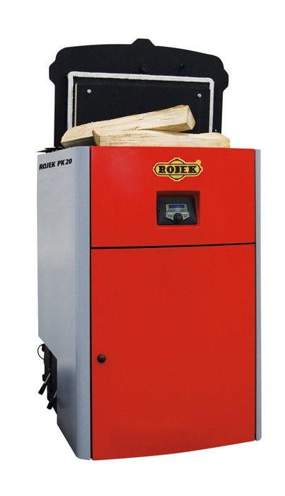 Holzvergaserkessel ROJEK PK BIO für Brennholz und feste Brennstoffe - GEMA Shop